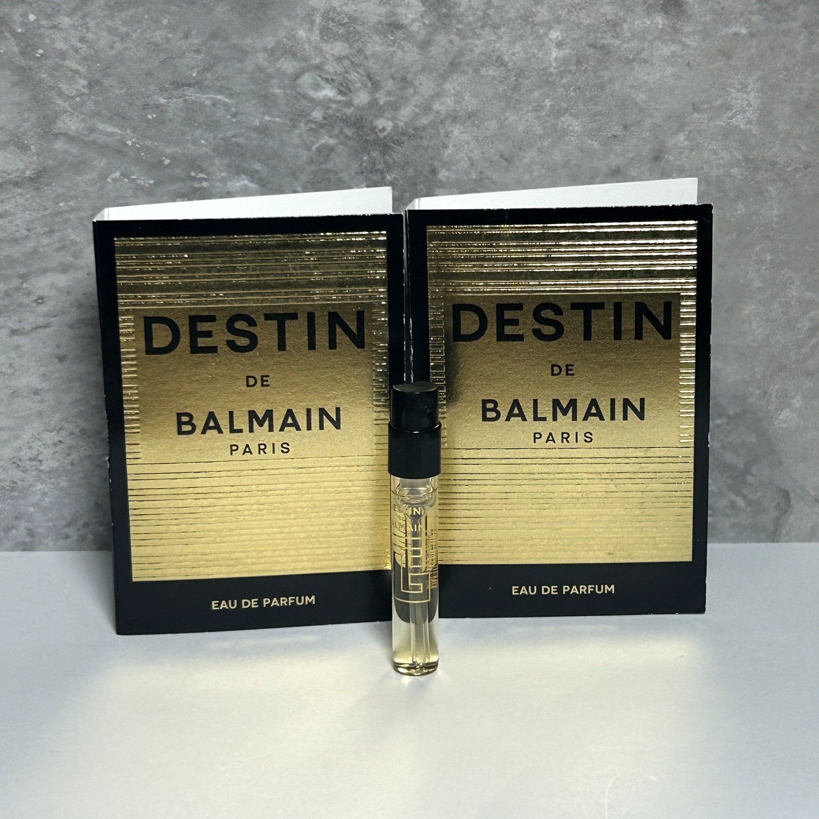 Destin de Balmain Paris EDP 0.05 FL OZ Samples, Set of 2