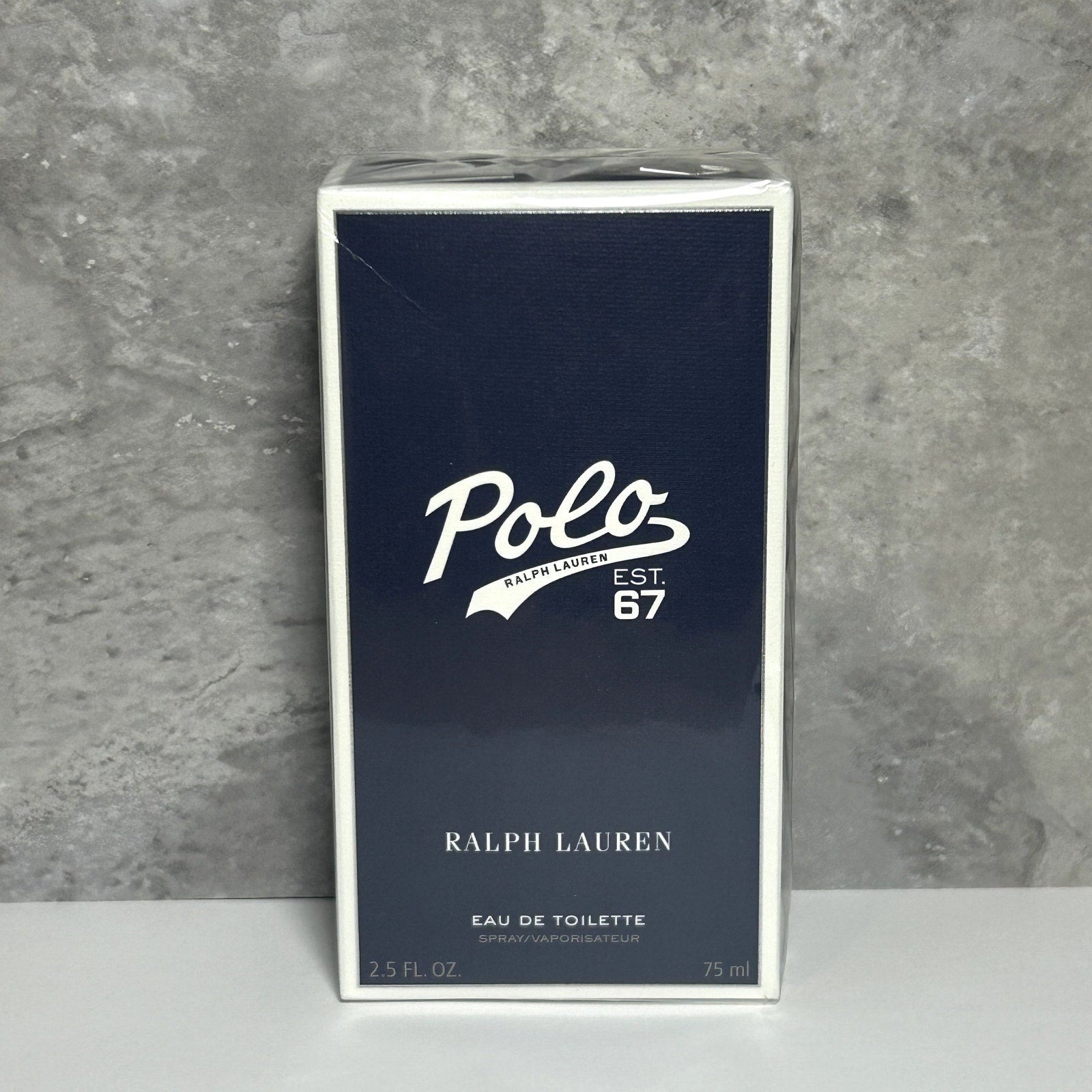Polo EST 67 by Ralph Lauren, 2.5 oz EDT Refillable Spray for Men