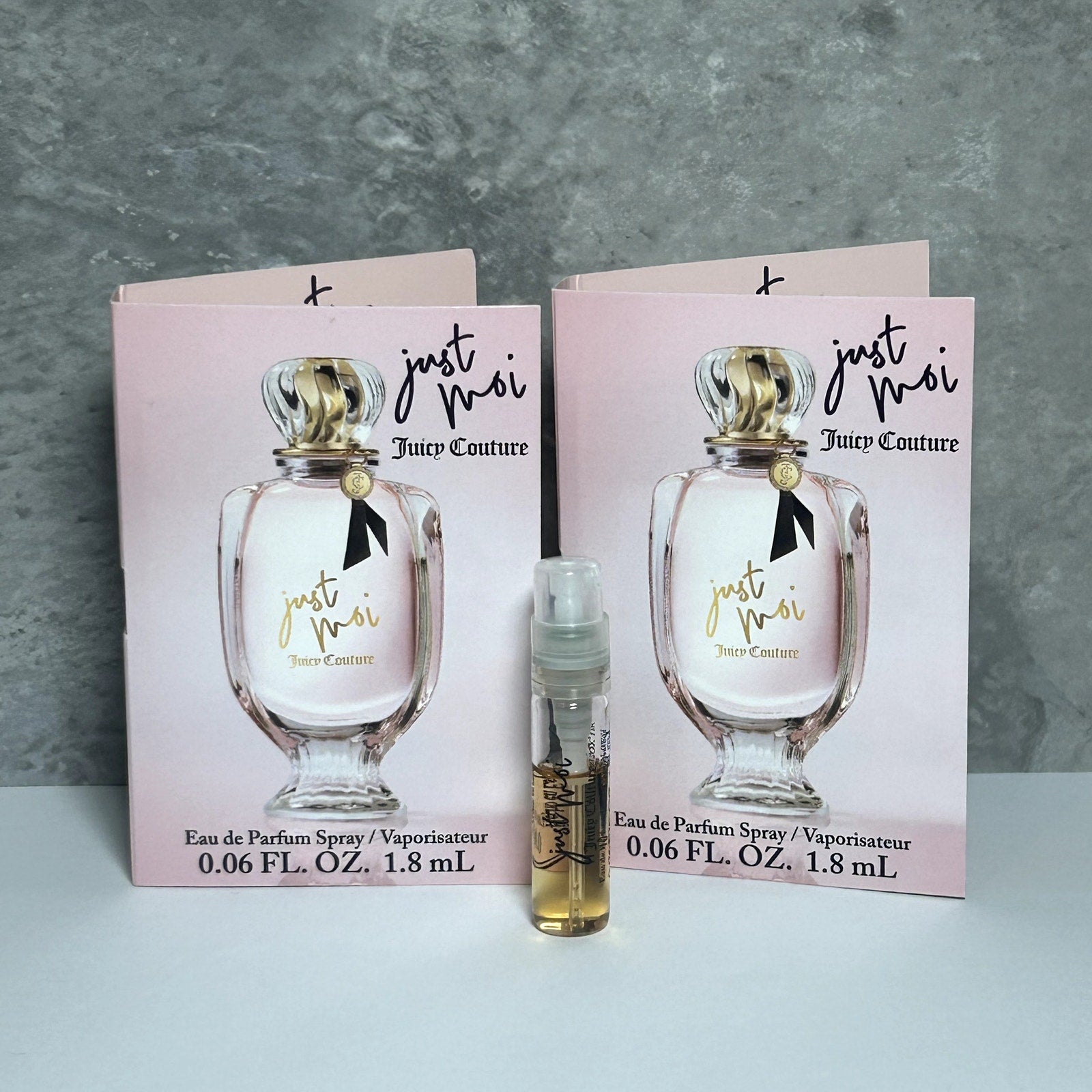 Juicy Couture Just Moi EDP 1.8 ML Samples, Set of 2