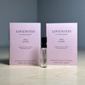 LOVENOTES by Ariana Grande Pink Woods EDP 1.5 ML Samples, Set of 2
