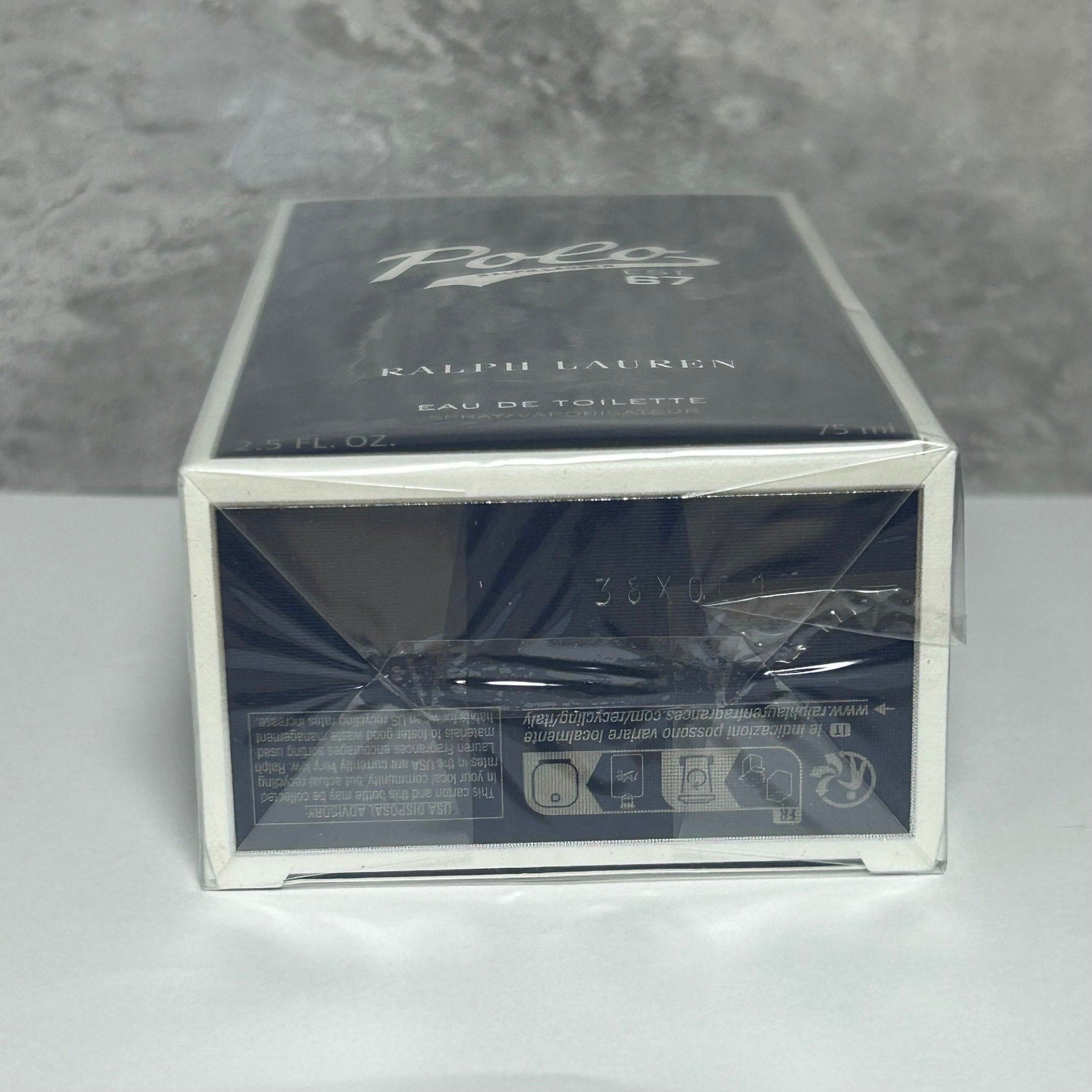 Polo EST 67 by Ralph Lauren, 2.5 oz EDT Refillable Spray for Men