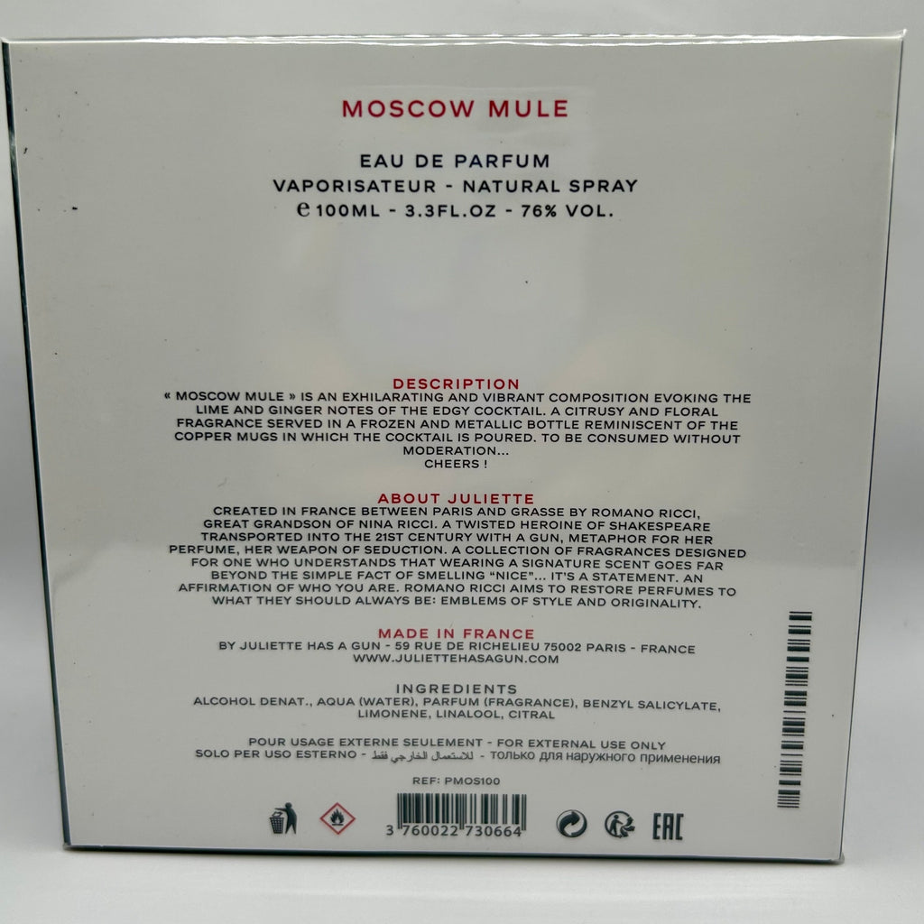 Moscow Mule by Juliette Has A Gun, 3.3 oz EDP Spray for Women