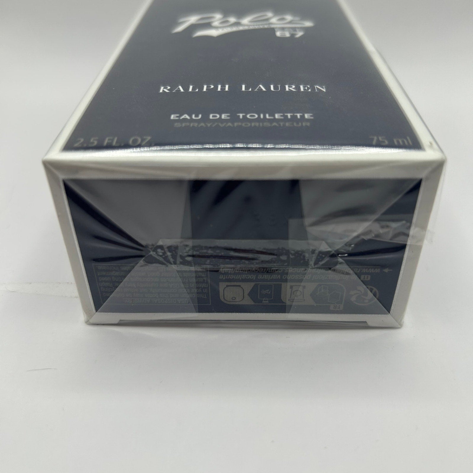 Polo EST 67 by Ralph Lauren, 2.5 oz EDT Refillable Spray for Men